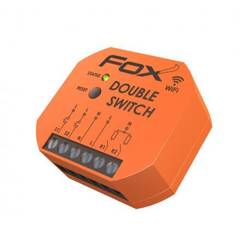 Dvoukanálové relé Wi-Fi LED DOUBLE SWITCH 230V FOX