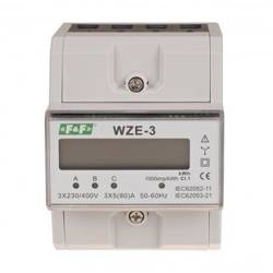 WZE-3 F&F 3-fázový indikátor spotřeby energie