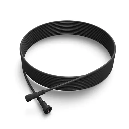 Prodlužovací kabel 10 m pro nízkonapěťové žárovky černý Philips
